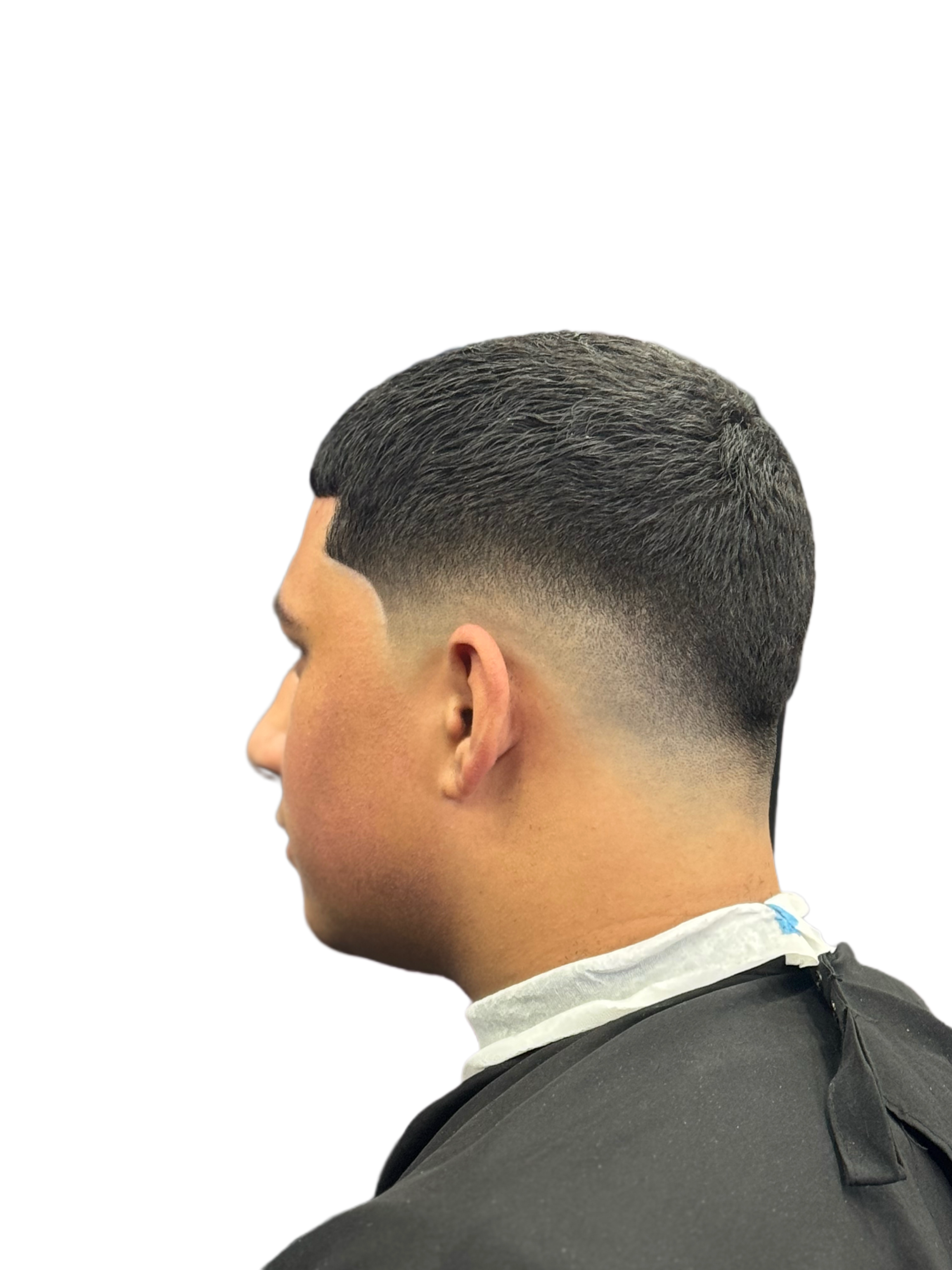 Mid fade en Faded Barbershop Madrid